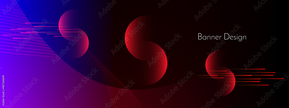 Modern decorative colorful red design pattern dynamic background
