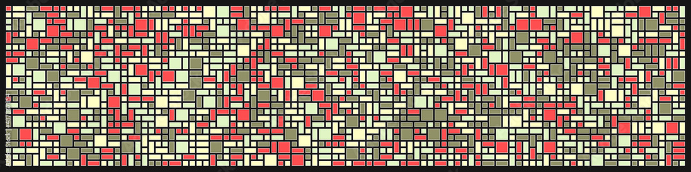 Offset Quads generative art background art illustration Offset Quads generative art background art illustration