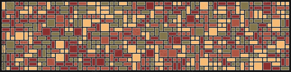 Offset Quads generative art background art illustration Offset Quads generative art background art illustration