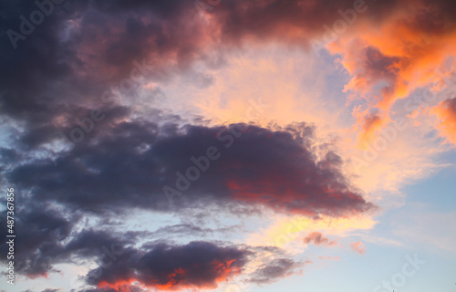 natural sunset clouds sky background © aleksandar nakovski