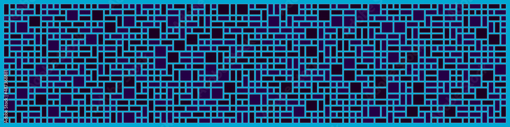 Offset Quads generative art background art illustration Offset Quads generative art background art illustration