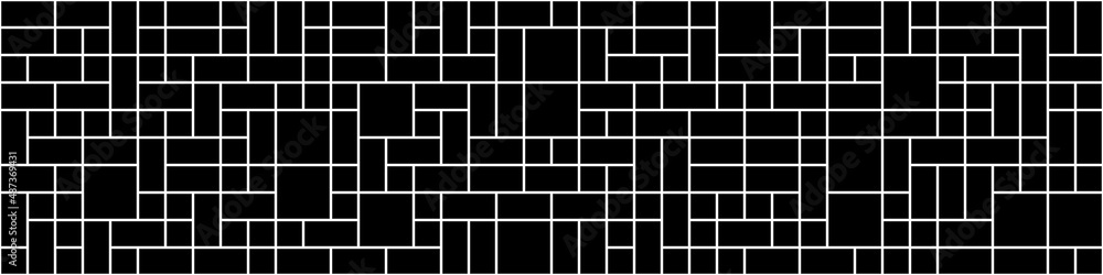 Offset Quads generative art background art illustration Offset Quads generative art background art illustration