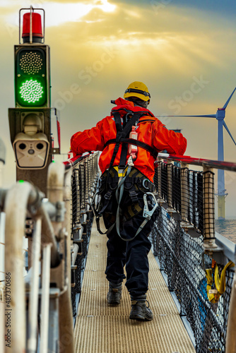 Foto Motion compensated gangway pax transfer