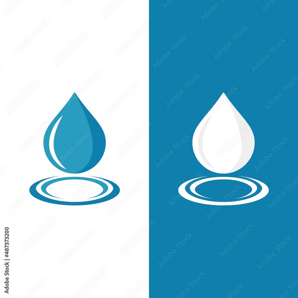 Water drop Logo Template vector Water drop Logo Template vector
