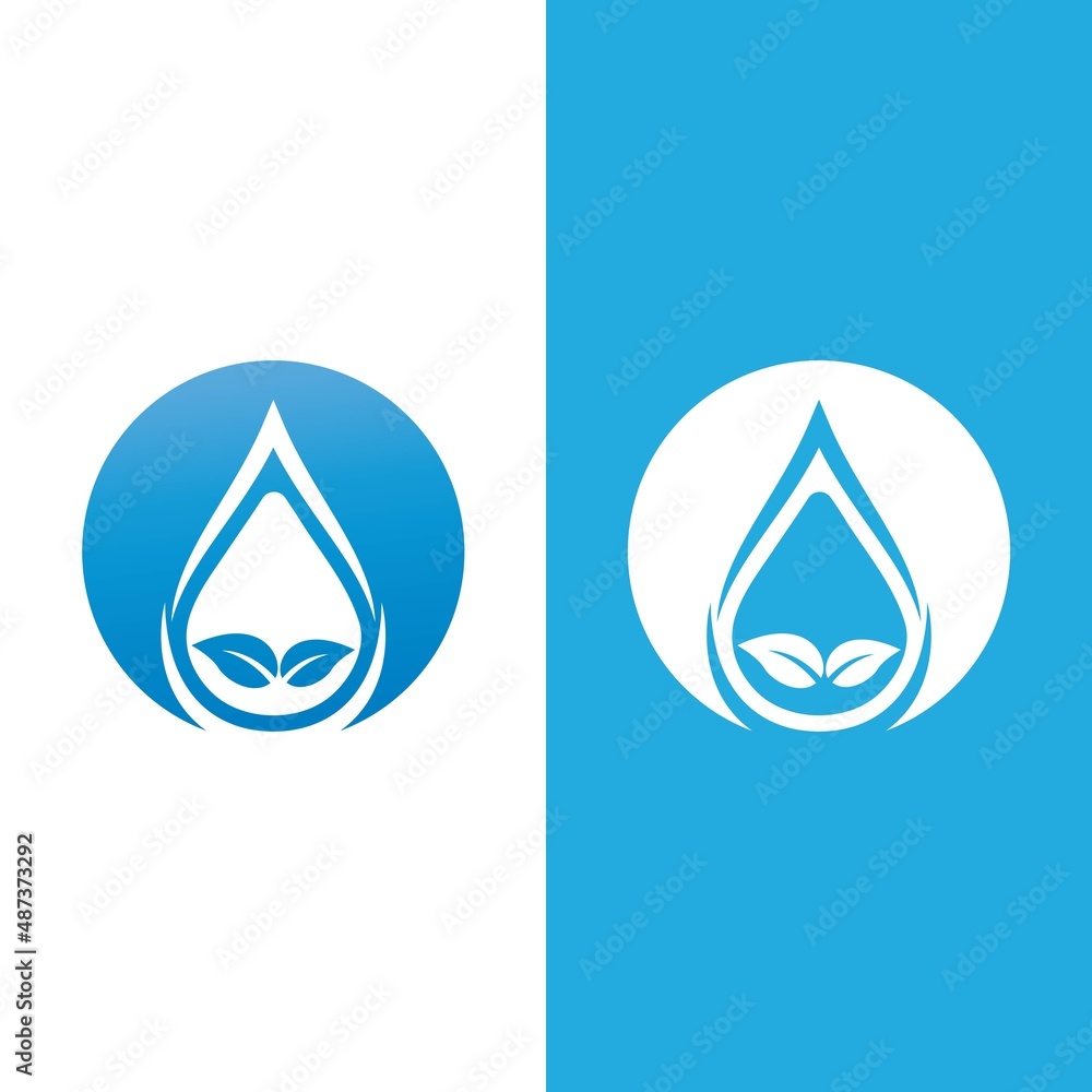 Water drop Logo Template vector Water drop Logo Template vector