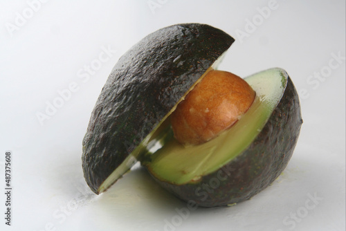 avocado on a table