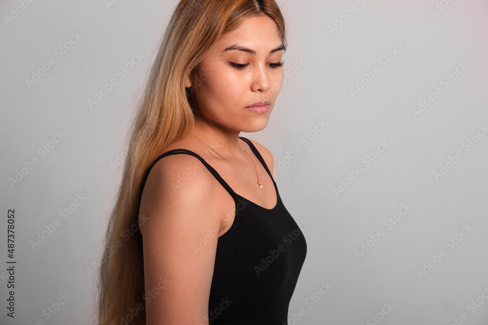 Fototapeta premium Asian-looking woman