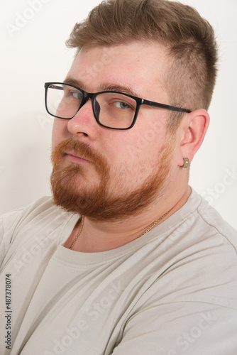 Fototapeta Naklejka Na Ścianę i Meble -  Man with Glasses