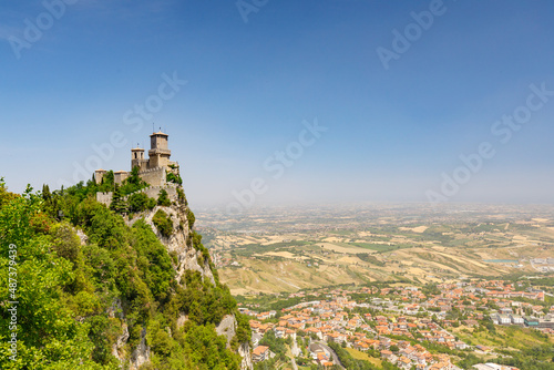 Prima Torre - La Rocca - Guaita, over the city of San Marino