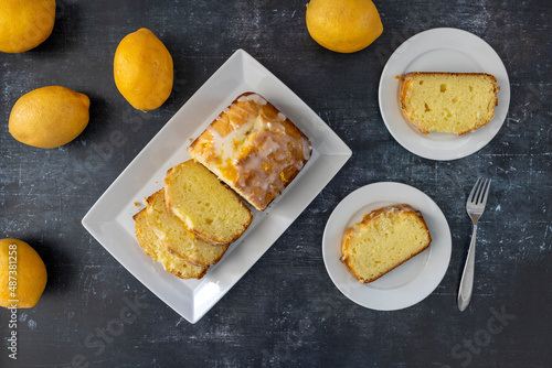 Fotografie Lemon Pound Cake