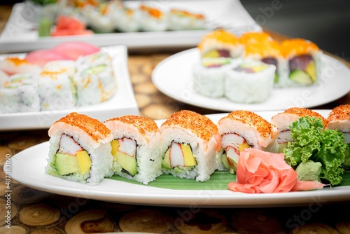 Sushi Restaurant Food