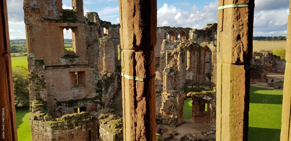 View from the bedroom of Queen Elizabeth I, Kenilworth Castle