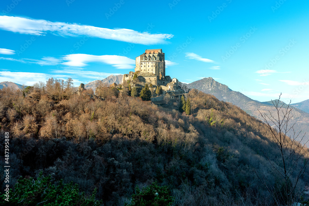 Obraz premium Sacra di San Michele, Piemonte, Italia