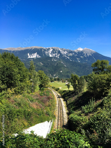 river in the mountains