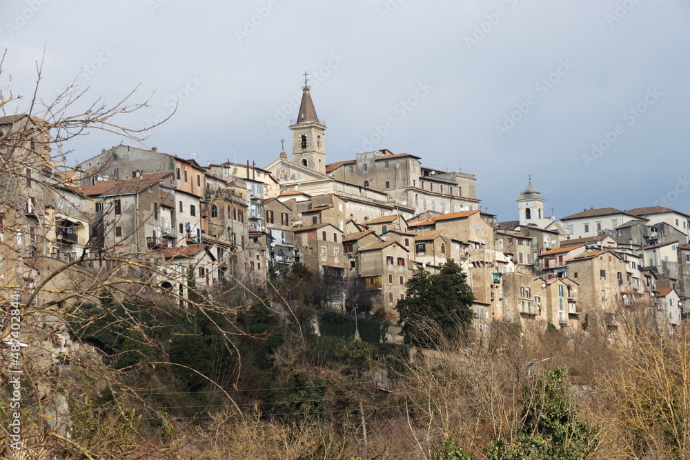 Genazzano, cittadina medievale del Centro Italia