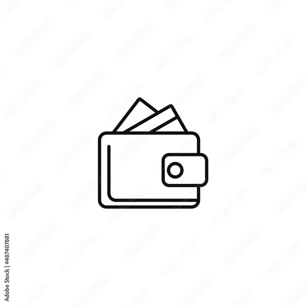 billfold icons symbol vector elements for infographic web billfold icons symbol vector elements for infographic web