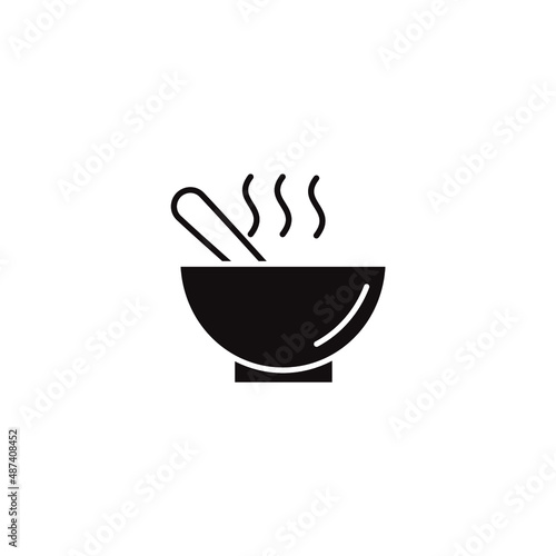 Soup icons symbol vector elements for infographic web