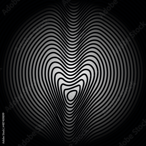 wavy lines, abstract, art, black, design, geometric, graphic, illusion, line, lines, monochrome, motion, optical, pattern, shape, stripe, striped, stripes, stripy, surface, symbol, template, texture,