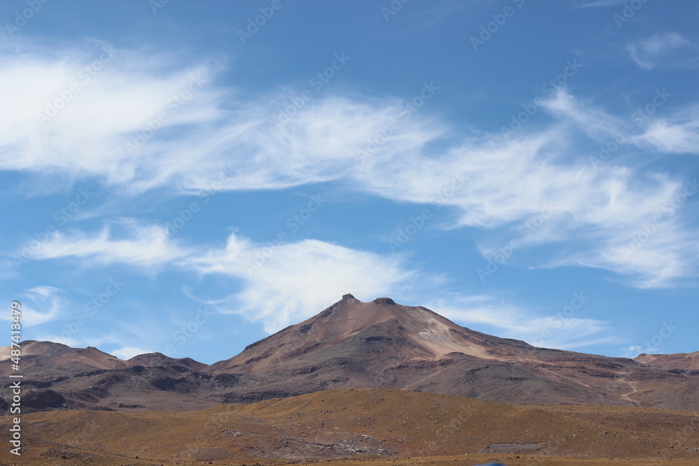 vulcão deserto do Atacama