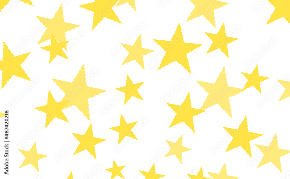 Dot picture star pattern white background Dot picture star pattern white background