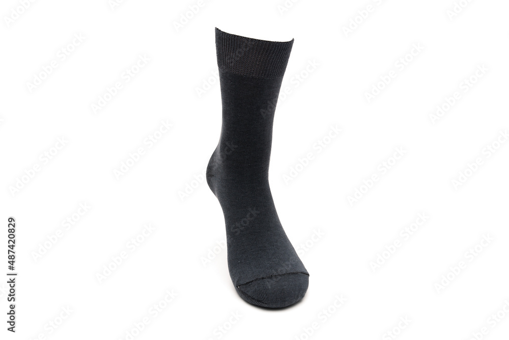 warm sock for feet isolated on white background warm sock for feet isolated on white background