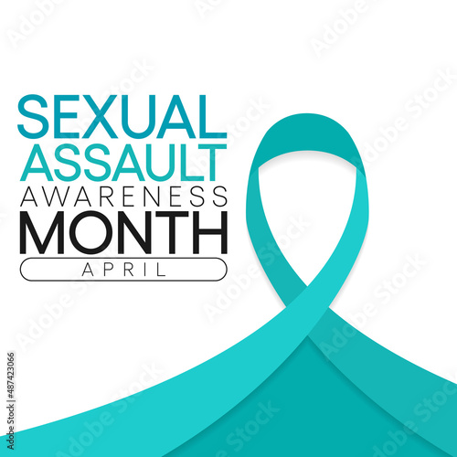 Sexual Assault awareness month is observed every year in April, to raise public awareness and educate communities and individuals on how to prevent Sexual Violence. Vector illustration