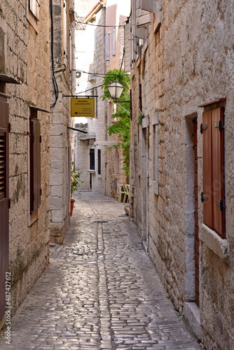 Trogir, Croatia  september 2021 : picturesque old city © PackShot