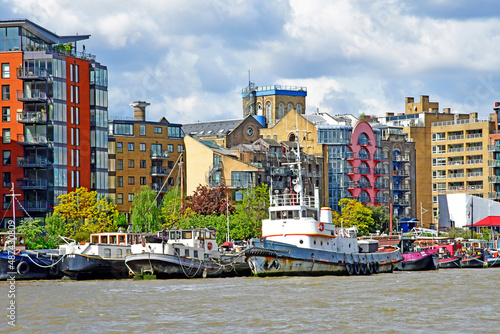 London  England - may 5 2019 : Thames river cruise © PackShot
