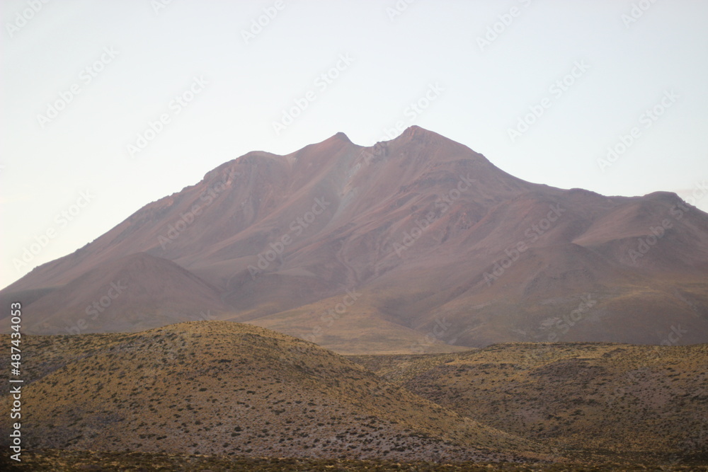 montanhas no 
Chile