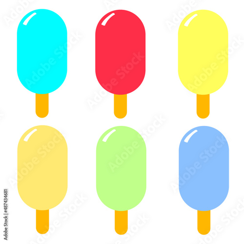 Paletas heladas de sabores