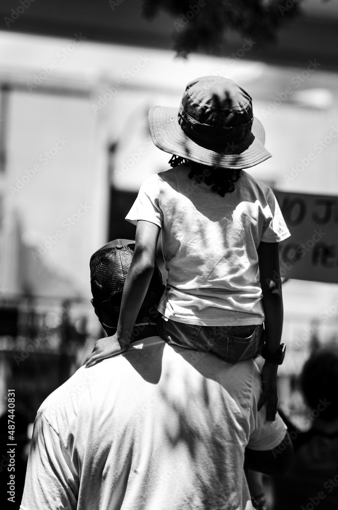 Fototapeta premium daddy daughter time