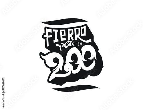 T-SHIRT FIERRO POR LA 200