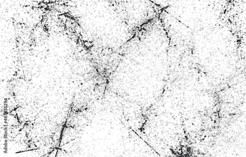 Monochrome particles abstract texture.Overlay illustration over any design to create grungy vintage effect and depth.
Monochrome particles abstract texture.Overlay illustration over any design to create grungy vintage effect and depth.