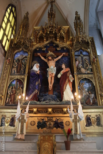 Gothic church in Havana photo