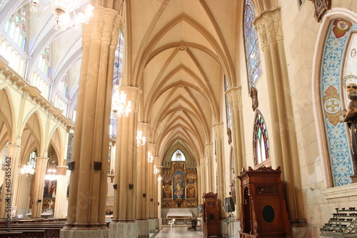 Gothic church in Havana photo