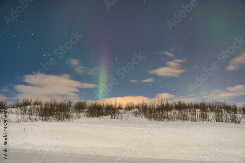 Nordlichter in der Arktis