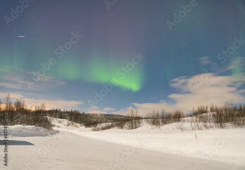 Nordlichter in der Arktis