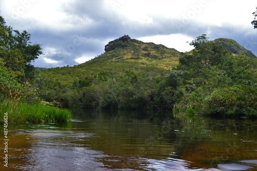 lake in the mountains