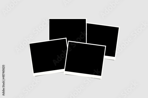 Blank Photo Frame for Mockup