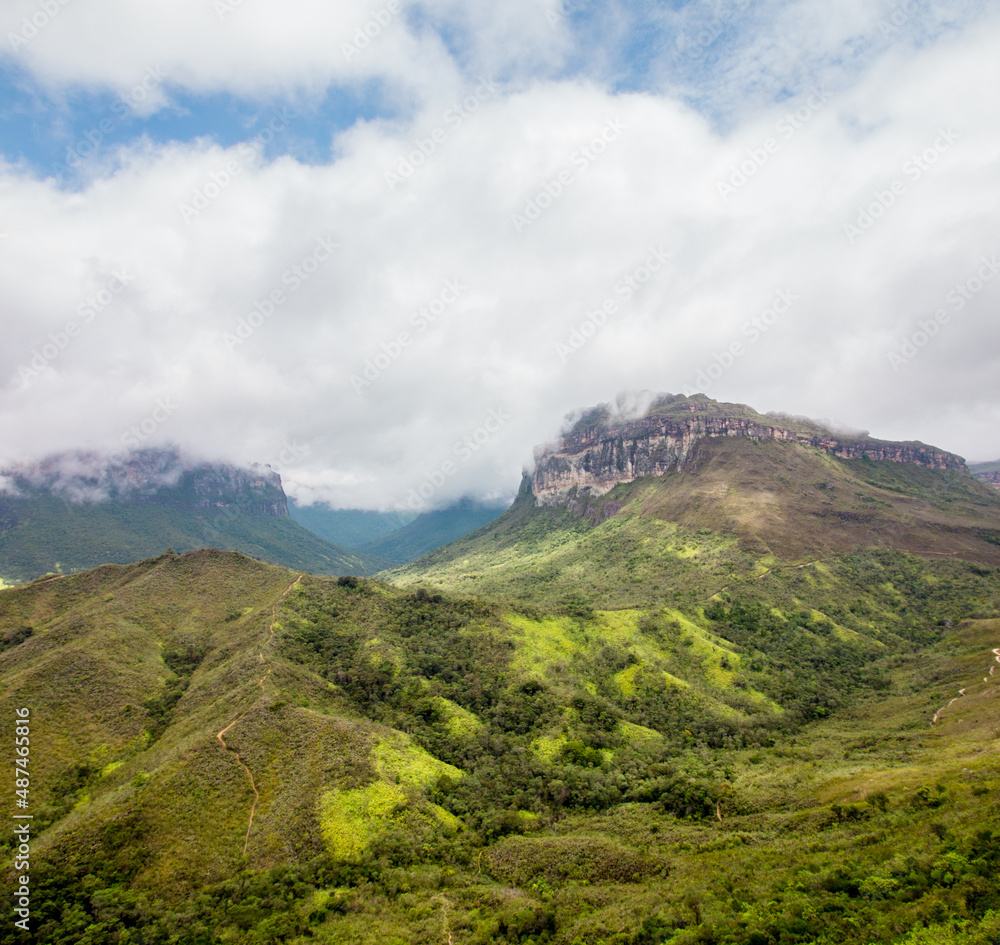 landscape with sky - Chapada Diamantina