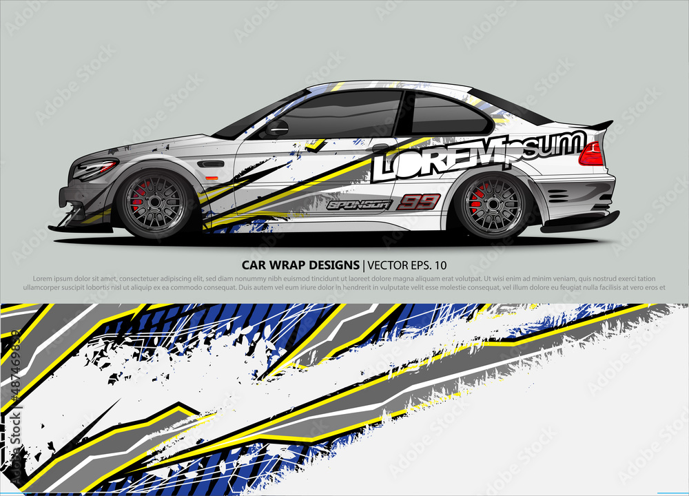 Livery for car wrap design Livery for car wrap design