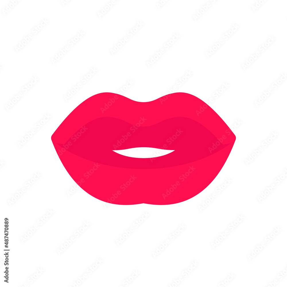 Red Lip, Valentine Icon Red Lip, Valentine Icon