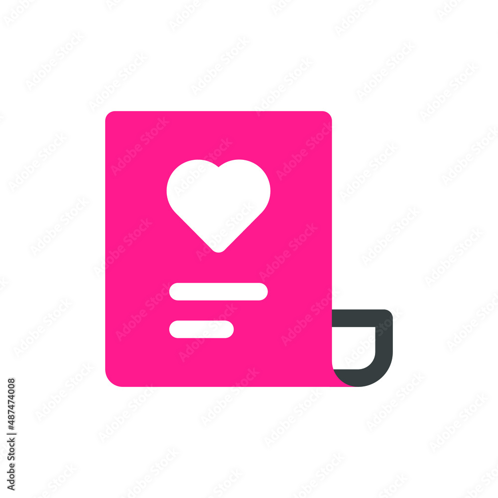 Menu Book with Heart Menu Book with Heart