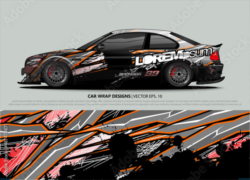 Livery for car wrap design