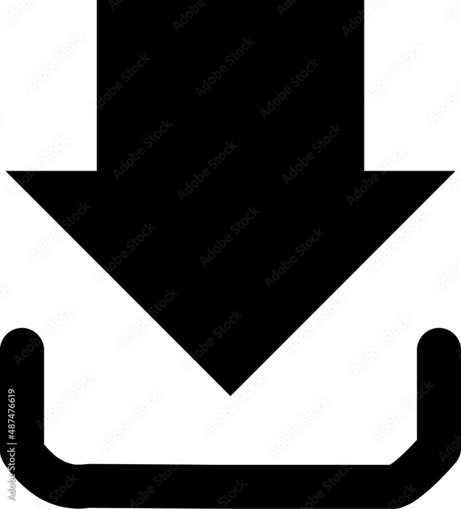 Download file icon in flat style. Arrow down downloading vector illustration on white isolated background. Download business.eps Download file icon in flat style. Arrow down downloading vector illustration on white isolated background. Download business.eps