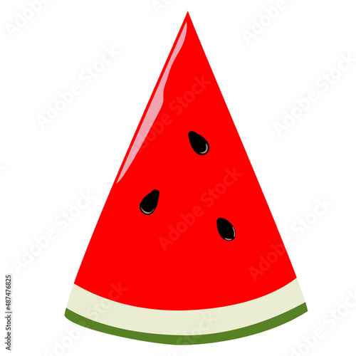 Rebanada chica de sandía