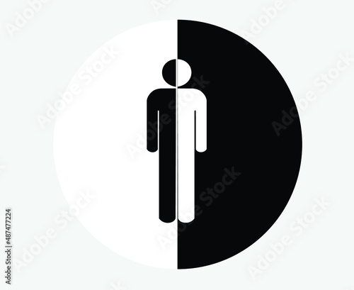 Black lives matter with MAN design of Protest justice and racism theme, Sign symbol background, Vector illustration