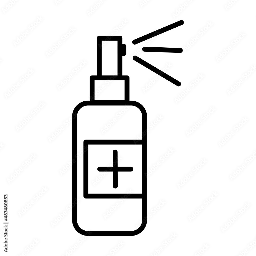 antiseptic for medical design. Coronavirus icon. Vector illustration. stock image. antiseptic for medical design. Coronavirus icon. Vector illustration. stock image.