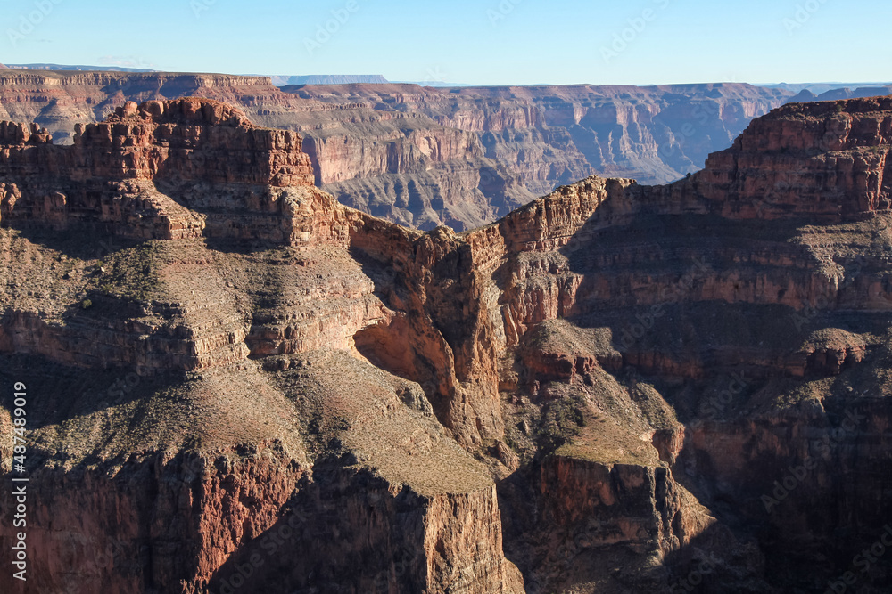 View of landscape is eagle point in Grand Canyon National Park at USA