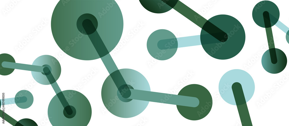 Line points connections geometric abstract background. Circles connected by lines. Trendy techno business template for wallpaper, banner, background or landing Line points connections geometric abstract background. Circles connected by lines. Trendy techno business template for wallpaper, banner, background or landing